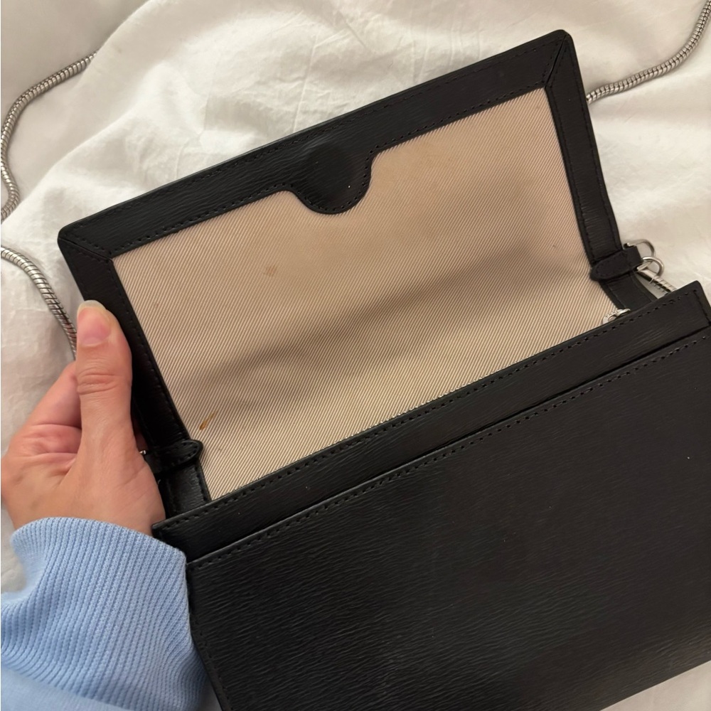 Ralph Lauren Black Wallet on a Chain - Picture 5 of 5